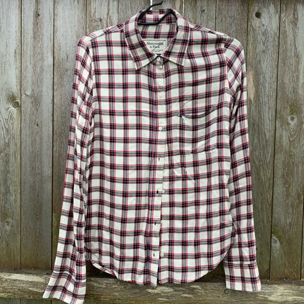 Abercrombie Flannel Plaid Shirt